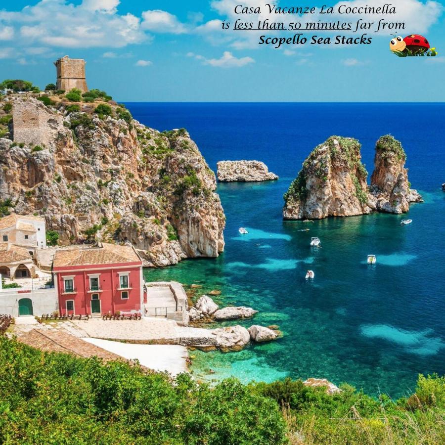 Casa Vacanze La Coccinella تراباني المظهر الخارجي الصورة